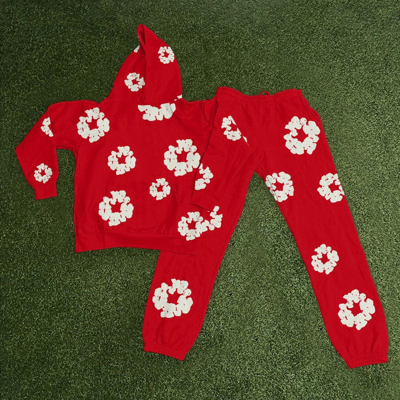 "The Cotton Wreath" Two-Piece Set