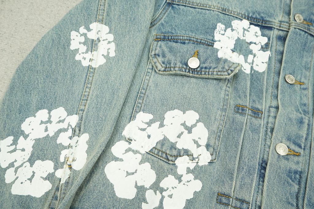 "The Cotton Wreath V2" Denim Jacket