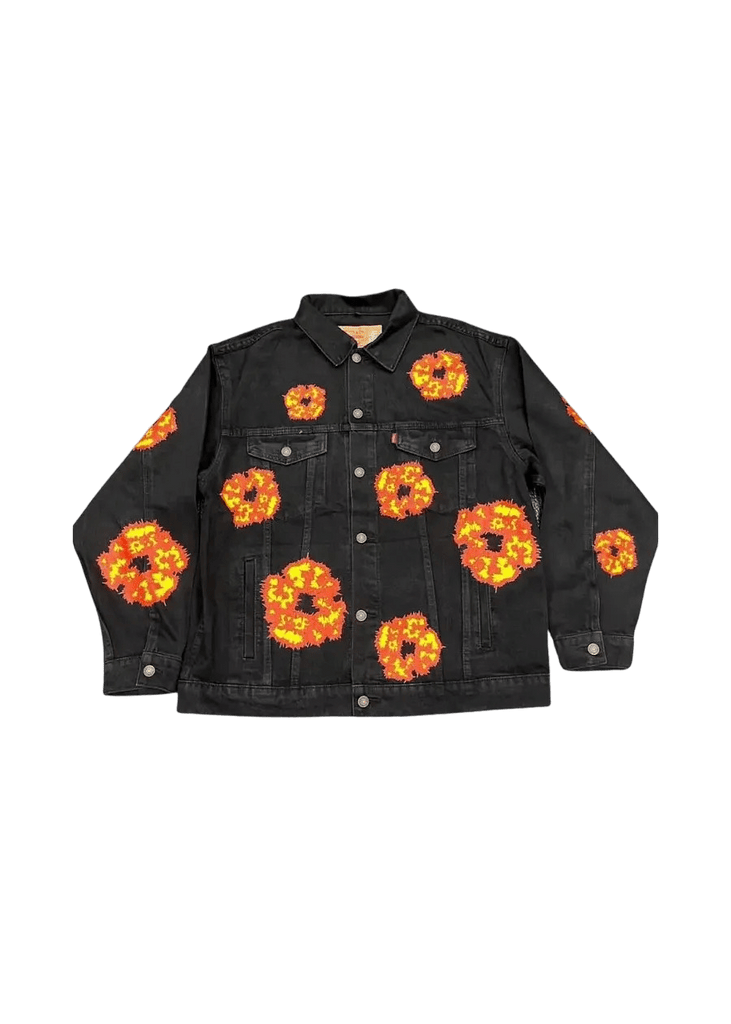 "The Cotton Wreath V4" Denim Jacket