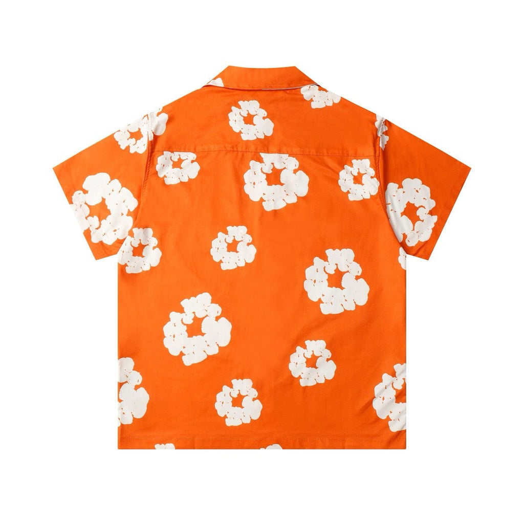 "The Cotton Wreath" Button-Up Shirt