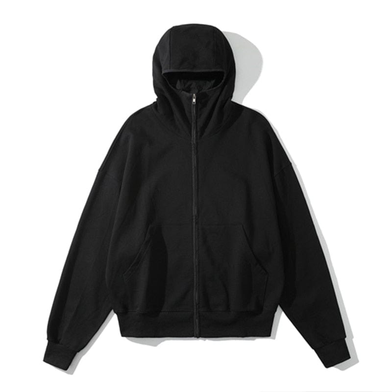 W Face Half Zip Pull Over (black) – ballaholicオンラインショップ