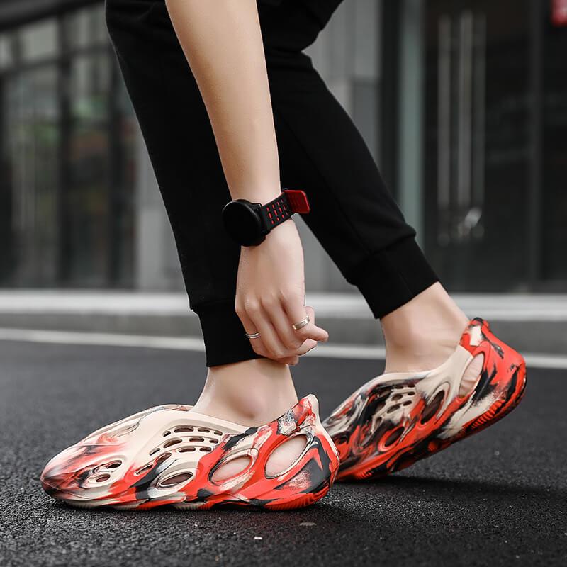 Foam Runner Apricot Camouflage