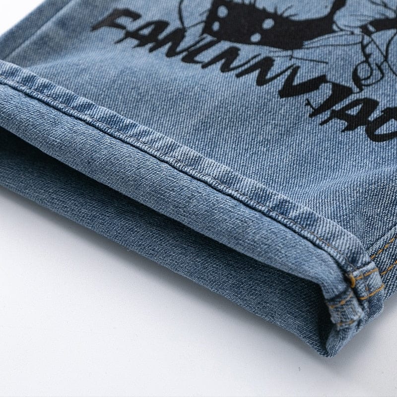 "Waifu" Denim Jean