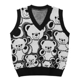 "Bears" Knit Vest