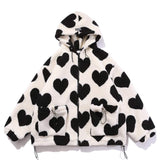 "Lovely Hearts" Winter Sherpa Coat
