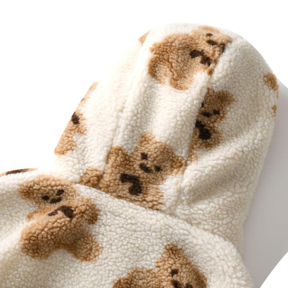 "Plush Bear" Zip Coat