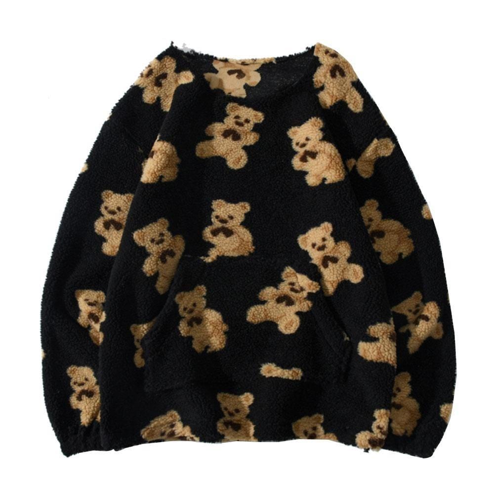 "Plush Bear" Sherpa Sweater