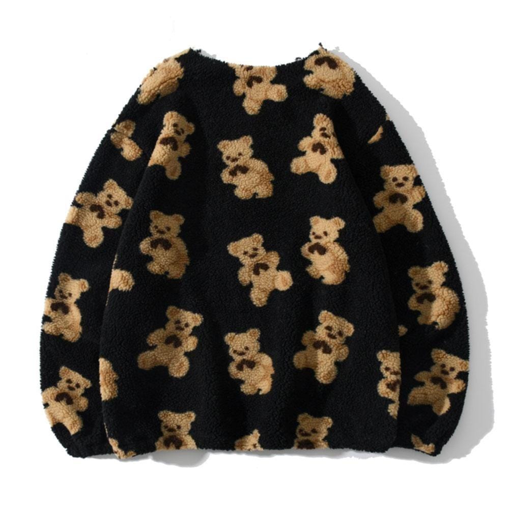 "Plush Bear" Sherpa Sweater