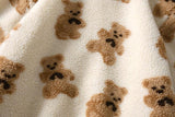 "Plush Bear" Zip Coat