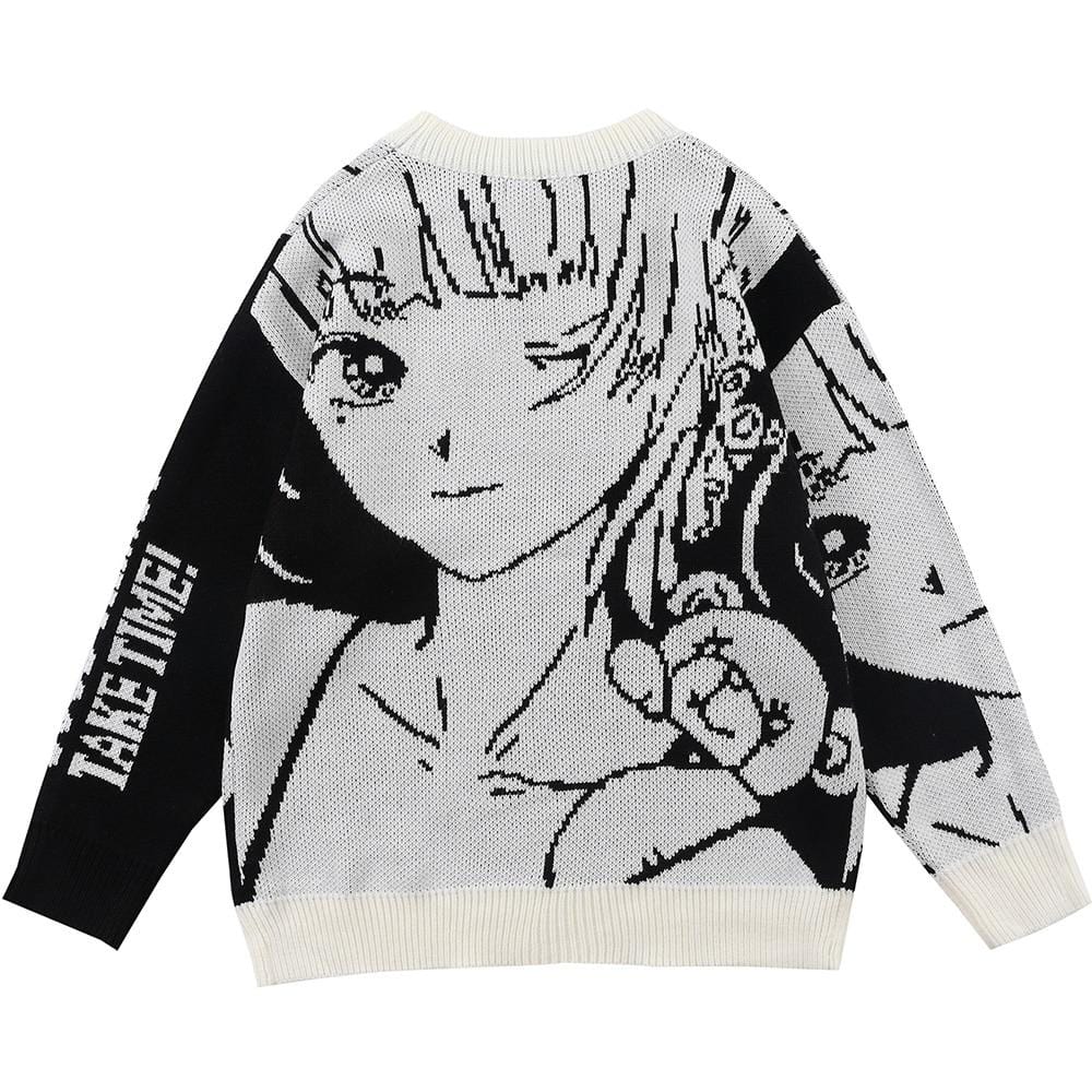 "Good Things Take Time" Sweater