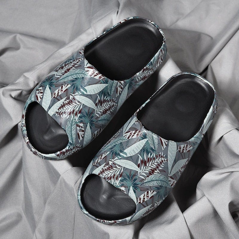 Rainforest Leaves Foam Slide Soot