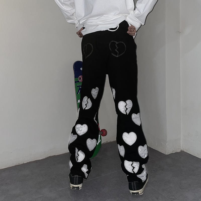 "Heartbroken" Denim Jean