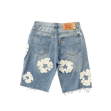 "The Cotton Wreath" Denim Shorts