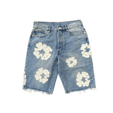 "The Cotton Wreath" Denim Shorts