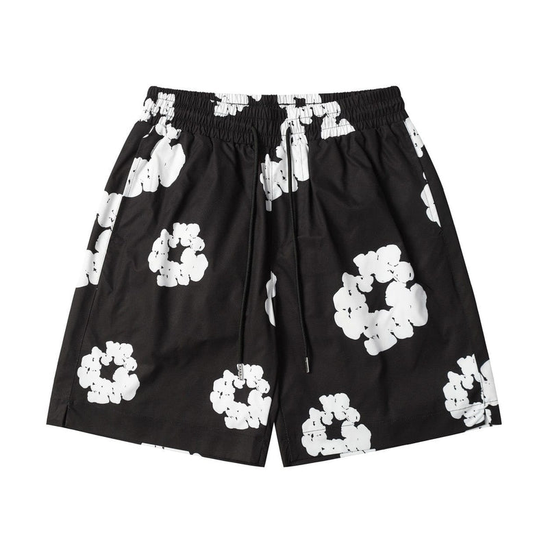 "The Cotton Wreath" Mesh Shorts