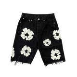 "The Cotton Wreath" Denim Shorts