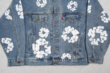 "The Cotton Wreath" Denim Jacket