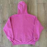 "Faded Pink" Dual-Zip Hoodie