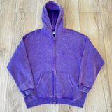 "Faded Purple" Dual-Zip Hoodie