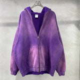 "Faded Purple" Dual-Zip Hoodie