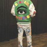 "Eye See You" Bomber Jacket