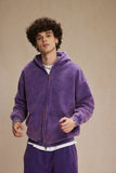 "Faded Purple" Dual-Zip Hoodie