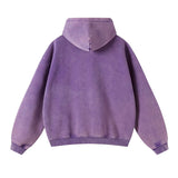 "Faded Purple" Dual-Zip Hoodie