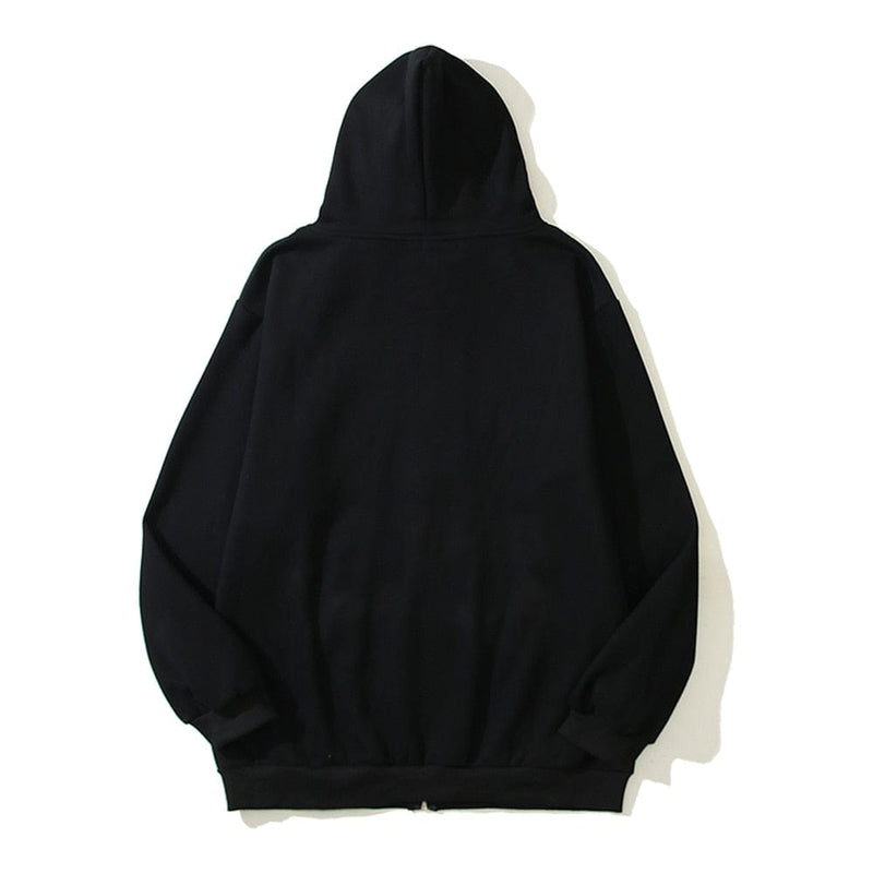 "Blackout" Zip Hoodie