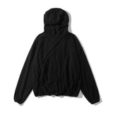 "Technical" Curve Zip Hoodie