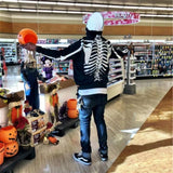"Skeleton Punk" Full Zip Hoodie