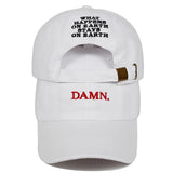 "DAMN" Cap