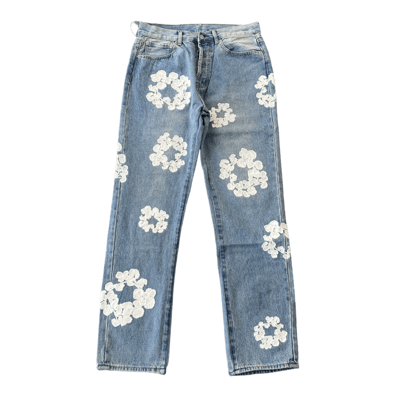 "The Cotton Wreath" Denim Jeans