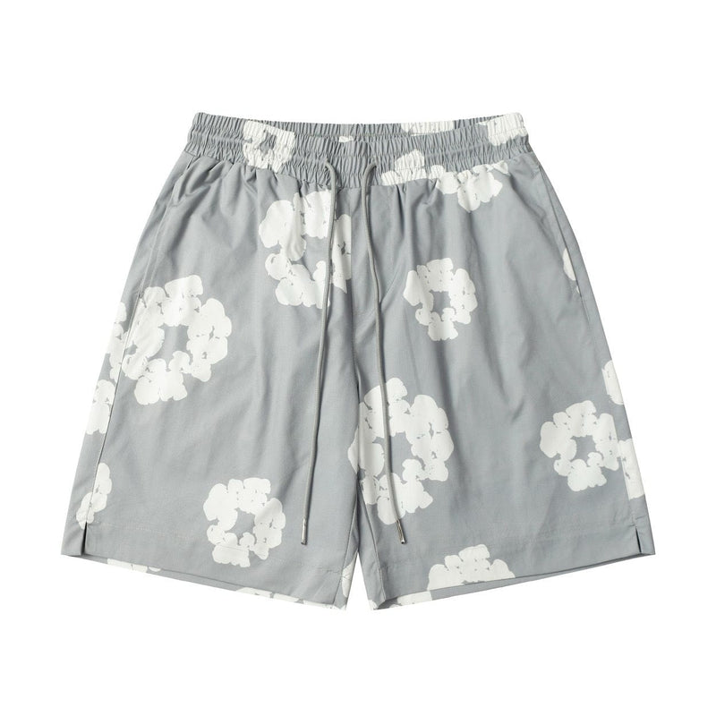 "The Cotton Wreath" Mesh Shorts