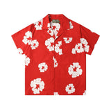 "The Cotton Wreath" Button-Up Shirt