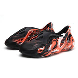 Foam Runner Black Camouflage