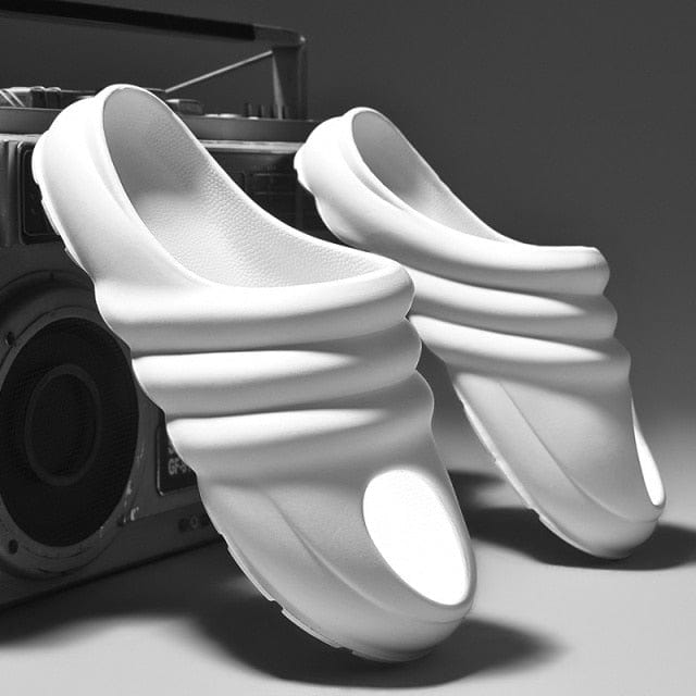 Snail Foam Slide Ivory