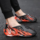 Foam Runner Black Camouflage