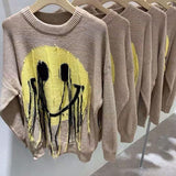 "Smiley" Pullover Sweater