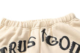 "Trust God" Sweatpants - Cream