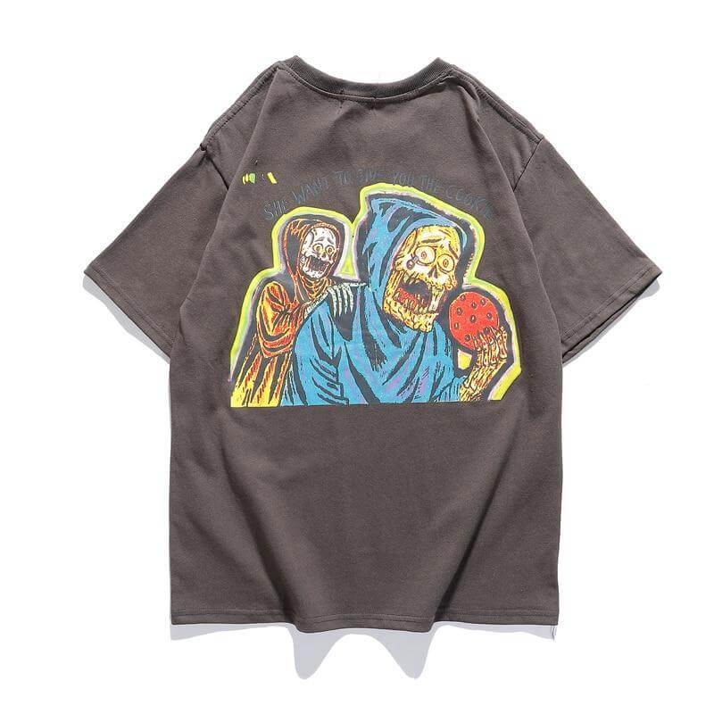 Kanye-West-Skull-Print-Loose-