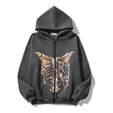 "Skeleton" Zip Hoodie