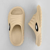 Wavy Foam Slide Beige