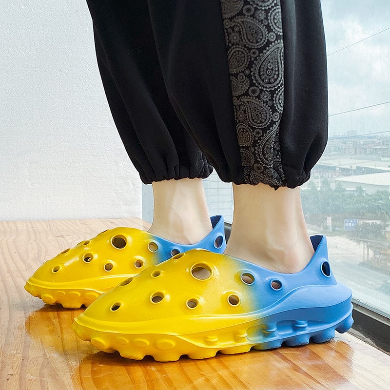 Sponge Foam Runner Yellow Blue