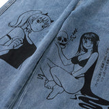 "Waifu" Denim Jean