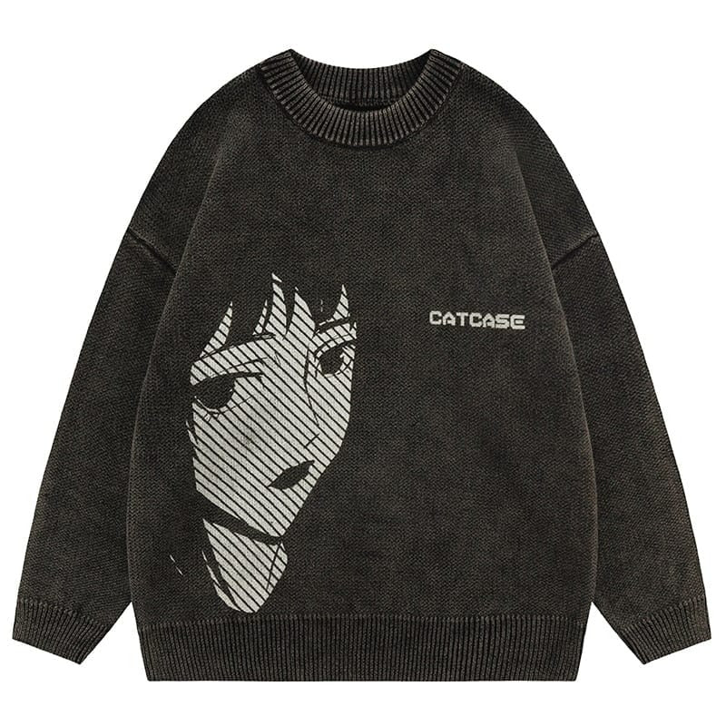 "Catcase" Vintage Sweater