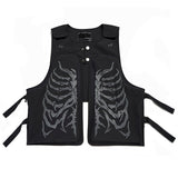 "Skeleton" Vest Jacket