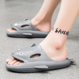 Dolphin Foam Slide Gray