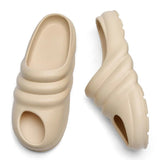 Snail Foam Slide Beige