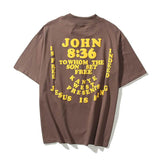 "Jesus Is King" Peripheral Tee