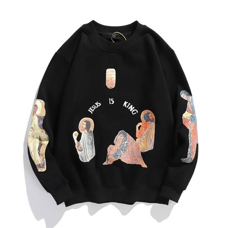 "Jesus Is King" King Cross Sweatshirt